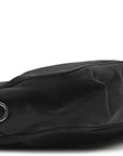 Tessuto Nylon Triangle Shoulder Bag Black