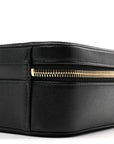 Caviar Quilted Medium CC Filigree Vanity Case Black