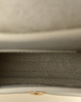 Box Calfskin Small Bobby Bag White