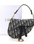 Oblique Mini Saddle Bag Blue