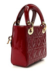 Patent Cannage Mini Lady D1OR Red