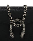 Calfskin Super Mini Dionysus Shoulder Bag Black