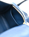 Taurillon Clemence Mini Lindy 20 Deep Bleu