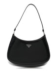 Spazzolato Cleo Shoulder Bag Black