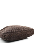 Suede Intrecciato Small Hop Fondant