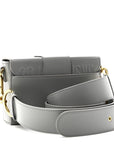 Box Calfskin 30 Montaigne Box Bag Gray