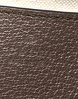 GG Supreme Monogram Textured Dollar Calfskin Web Mini Ophidia Top Handle Bowler Bag Beige Ebony New Acero