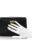 Swift Kelly Pochette Clutch Black