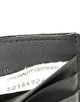 Nappa Intrecciato Card Holder Ardoise
