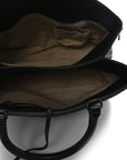 Nappa Intrecciato Milano Tote Black