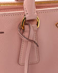 Saffiano Medium Galleria Double Zip Tote Orchidea