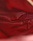 Nappa Intrecciato Mini Jodie Dark Red