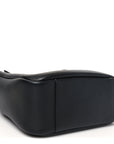 Smooth Calfskin Small Le 5 A 7 Soft Hobo Black