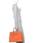 Togo Birkin 35 Orange
