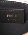 Vitello Cruise F is FNDI Bi-Color FF 1974 Embossed Medium Envelope Wallet On Chain Maya Black White