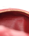 Nappa Intrecciato Mini Jodie Dark Red