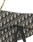 Oblique Saddle Bag Blue