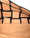 Paper Calfskin Intrecciato Stretch Cassette Black