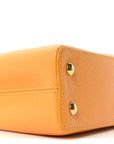 Taurillon Mini Capucines Sunbeam Yellow