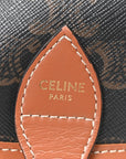 Triomphe Canvas Medium Folco Bag Tan