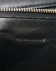 Canvas Smooth Calfskin Micro Tri-Color Luggage Natural Black Tan