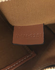 Canvas Calfskin Camouflage Ava Logo Triomphe Shoulder Bag Khaki