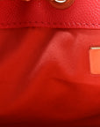 Caviar Quilted Mini CHNL 25 Handbag Coral
