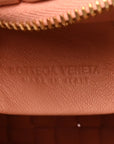 Lambskin Padded Intrecciato Mini Jodie Peachy