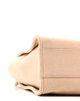 Mixed Fibers Small Deauville Tote Beige