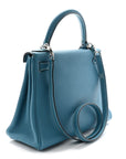 Togo Kelly Retourne 28 Blue Jean