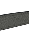 Grained Calfskin Saddle Bag Grey