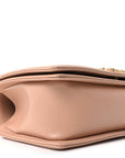 Caviar Quilted Medium Boy Flap Beige