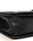 Caviar Quilted Medium Boy Flap Black