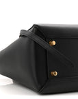 Grained Calfskin Mini Belt Bag Black