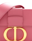 Smooth Calfskin 30 Montaigne Box Bag Pink