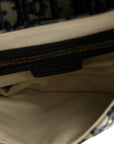Oblique Saddle Bag Blue