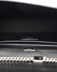 Grain De Poudre Large Classic Monogram Kate Satchel Black