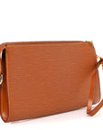 Epi Pochette Accessories 24 Kenyan Fawn