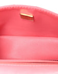 Aged Calfskin Quilted 2.55 Reissue Mini Flap Pink