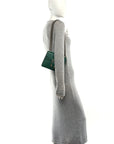 Calfskin Mini Dionysus Shoulder Bag Emerald