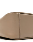 Smooth Calfskin Small Le 5 A 7 Soft Hobo Dusty Grey