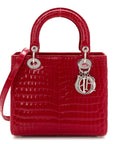 Alligator Medium Lady D1OR Red
