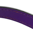 Supple Calfskin Mini Saddle Bag Purple