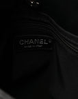 Calfskin Large Trianon Tote Black