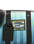 Damier Striped City Keepall Gradient Blue