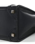 Smooth Calfskin Micro Luggage Navy Blue