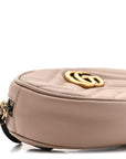 Calfskin Matelasse GG Marmont Belt Bag 75 30 Porcelain Rose