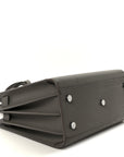 Grained Calfskin Baby Sac De Jour Fog