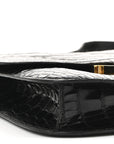 Shiny Caiman Crocodile Constance 23 Black