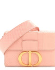 Snakeskin 30 Montaigne Box Bag Rose Clair